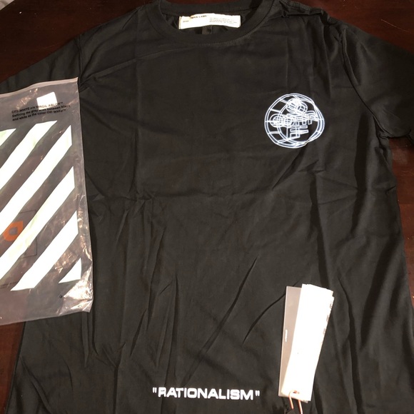 🔥🔥Off-White Tee “Rationalism”💦💦 - Picture 1 of 10